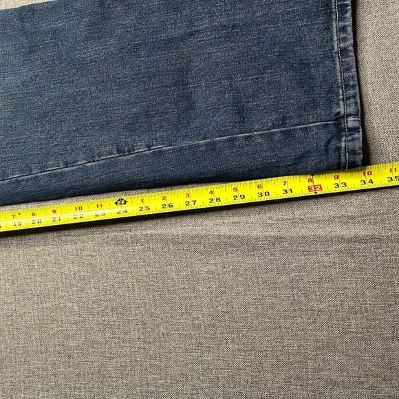 Wrangler Rugged Wear Denim Jeans Men's Sz 34 x 34 Blue Casual Work Wear - Picture 11 of 13